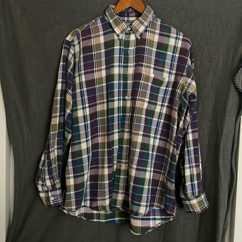 LL Bean Men’s Large Plaid Shirt